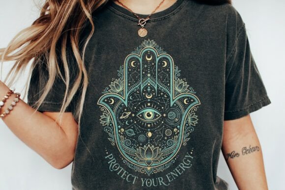Celestial Hamsa Design: Unlocking Protective & Mystical Aesthetics