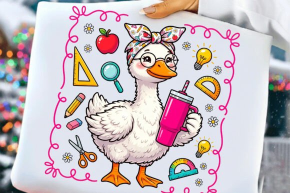 Coquette Teacher T-shirt Design: A Versatile PNG for Educators