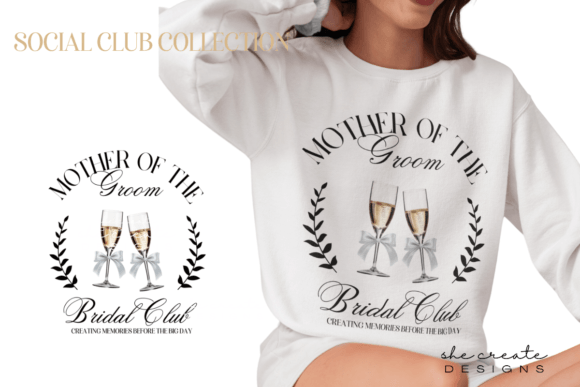 Elevate Your Wedding Merchandise with a Classic Club Design