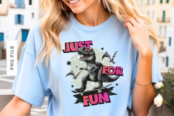 Playful Prints: Elevating Your Brand with Just for Fun T-shirt Design