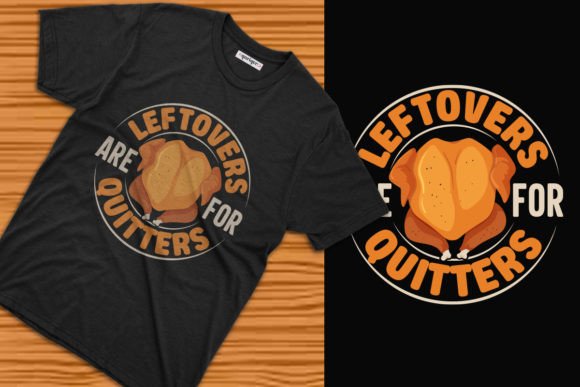 Thanksgiving Trendy T-shirt Design: A Fresh Template for Your Print-on-Demand Business