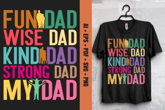 The Ultimate Father's Day Tribute: Fun Dad, Wise Dad Design