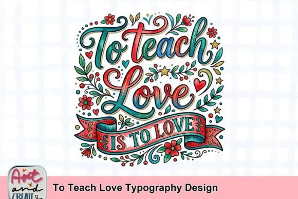 To Teach Love Typography Design: A Font That Inspires