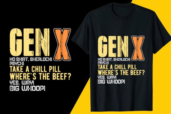 Unleashing the Gen X T-Shirt Design: A Creative Portfolio Staple
