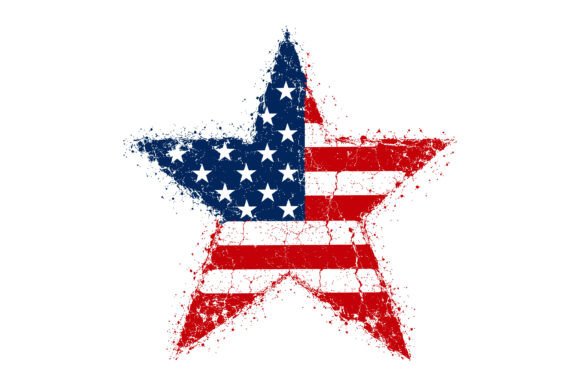 USA Flag Star SVG Design: Patriotic Graphics for Every Project